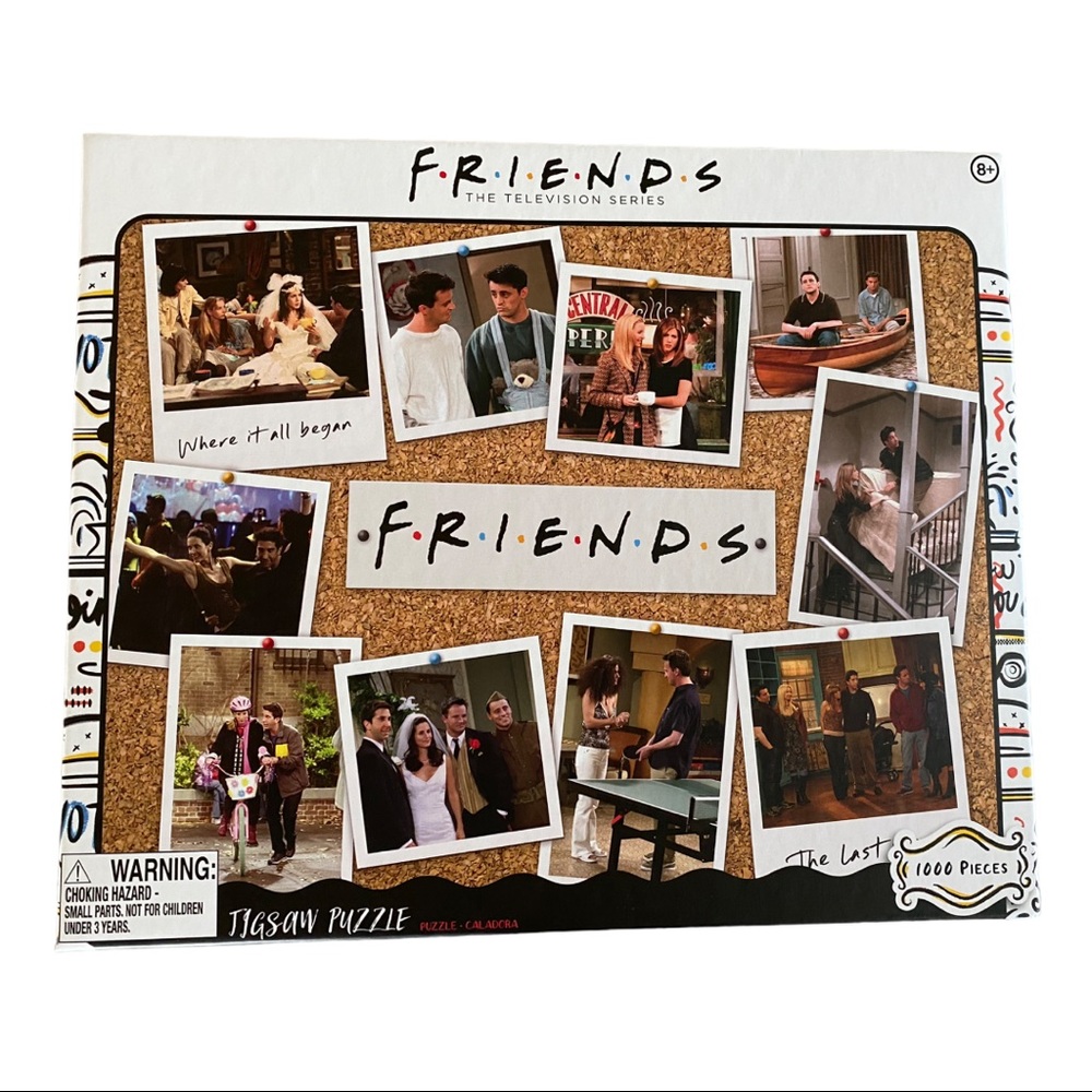 FRIENDS Polaroid Camera ZIGSAW Puzzle TV Show 1000